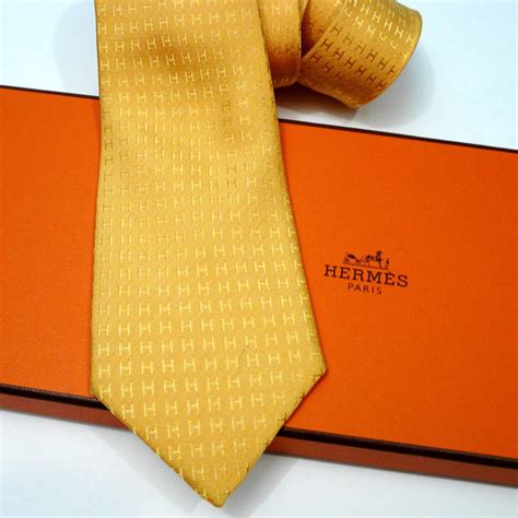 used hermes tie